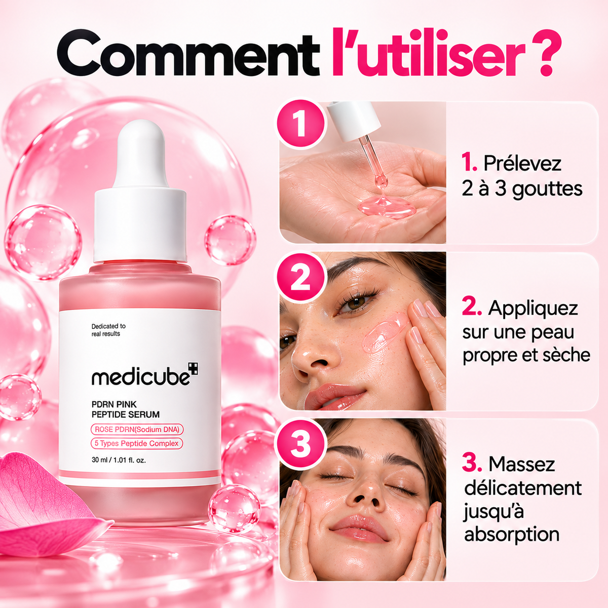 Medicube · Sérum PDRN Pink Peptide — vue 4